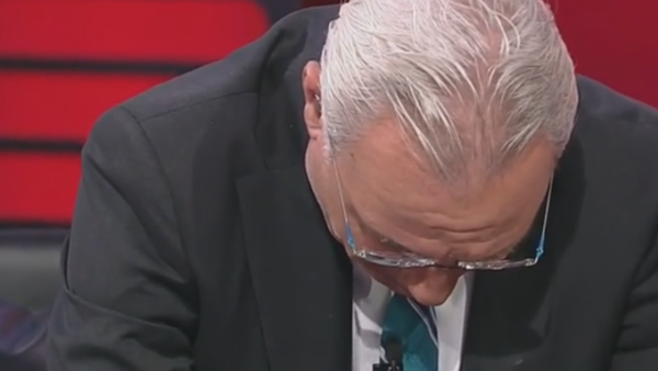 Bulgaria legend Hristo Stoichkov breaks down  (Twitter)