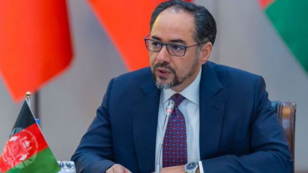 Afghan Foreign Minister Salahuddin Rabbani (Twitter)