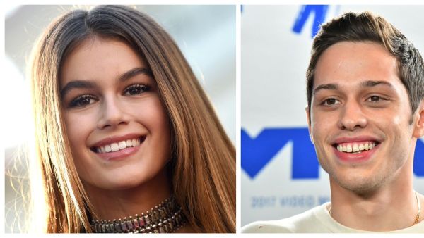 Kaia Gerberand Pete Davidson (Twitter)