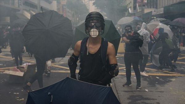 Protests in Hong Kong (Twitter)