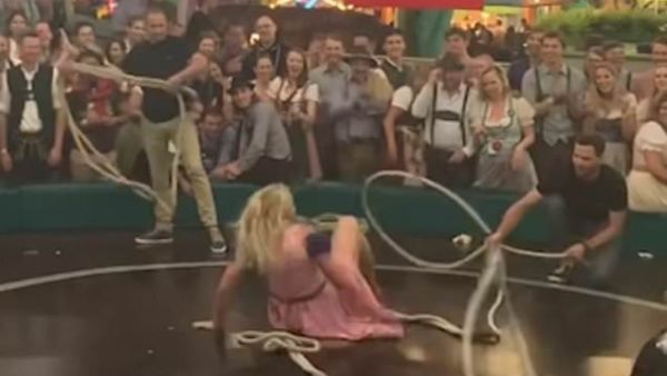 Human roulette Oktoberfest (Twitter)