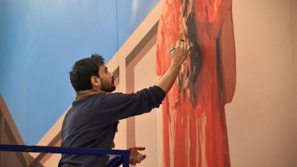 Iranian artist Mehdi Qadyanlu (Twitter)