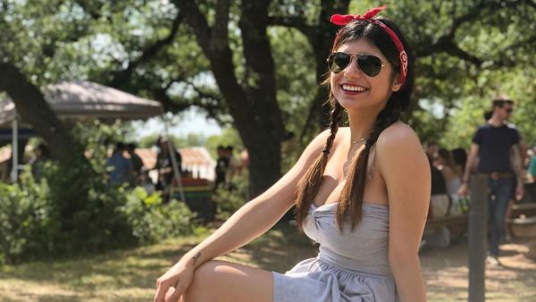 Mia Khalifa the 26 year old Lebanese American woman who rocked both Arab and Western worlds Source miakhalifa Instagram