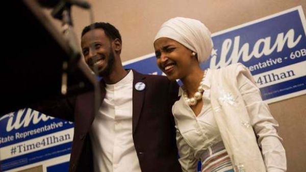 US Rep. Ilhan Omar has filed for divorce from her husband, citing an “irretrievable breakdown” of her marriage. (AFP/ File Photo)