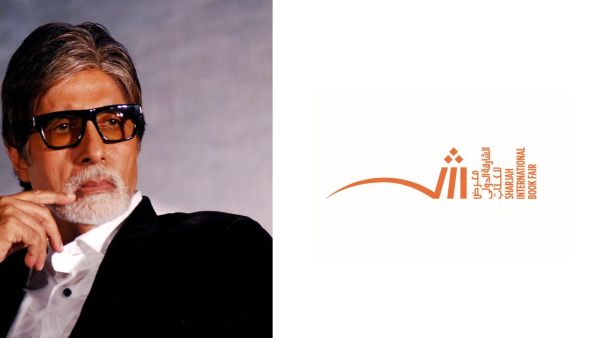 الممثل الهندي أميتاب باتشان ضيف معرض الشارقة الدولي 