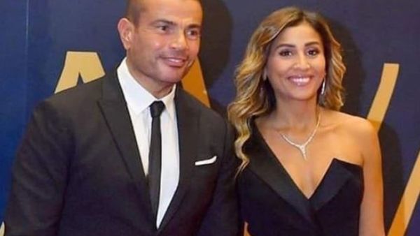 عمرو دياب ودينا الشربيني