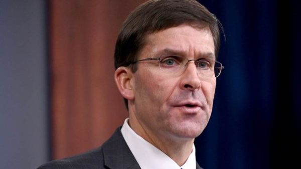 Defense Secretary Mark Esper  (Twitter)