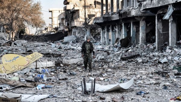 The Kurdish group that fights against ISIS in Syria, YPG. (Shutterstock/ File Photo)