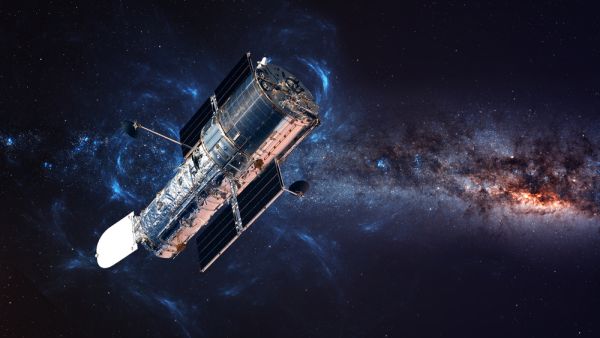 The Hubble Space Telescope (Shutterstock)	