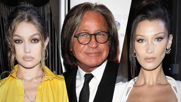 محمد حديد وابنتيه بيلا وجيجي حديد