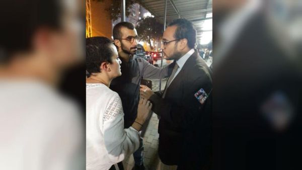 Observers have speculated the raid was prompted by an article critical of Sisi's son [Twitter]