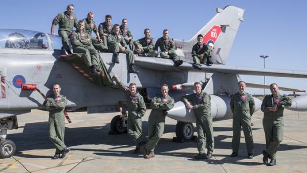 RAF aircrew (Twitter)