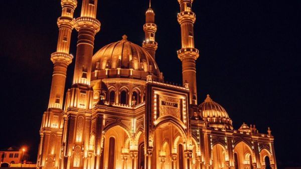 Heydar Mosque, the largest mosque in Azerbaijan  (Twitter)