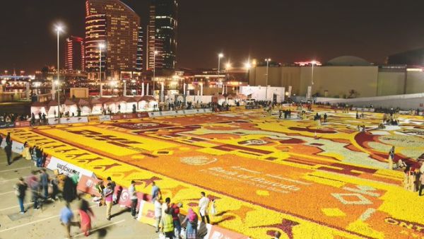 UAE marks spirit of tolerance with 50 tonnes of flowers. (Twitter)