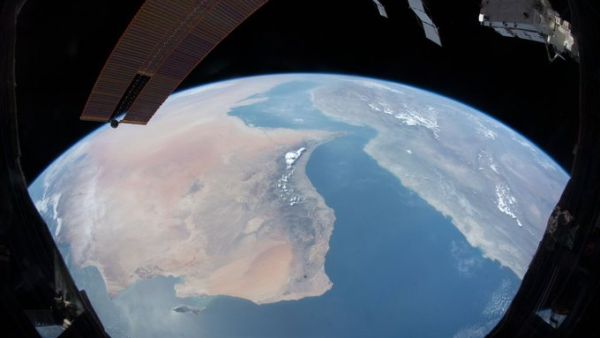 From space, I congratulate the Omani nation on their National Day. May it remains a land of civilization and peace. (Twitter/ @astro_hazzaa)