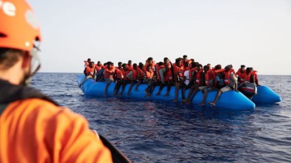400 people had already lost their lives in the Central Mediterranean (Picture: FABIAN HEINZ/AFP/Getty Images) 