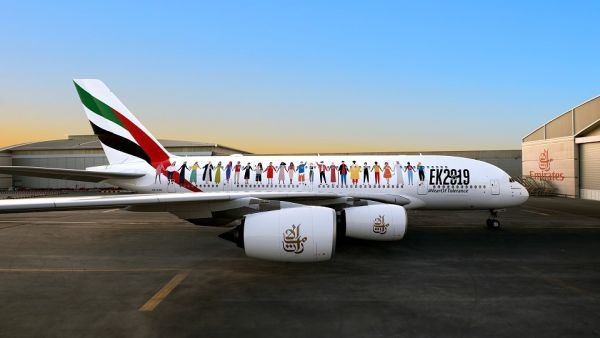 Emirates rolls out ‘Year of tolerance’ A380 Emirates rolls out ‘Year of tolerance’ A380