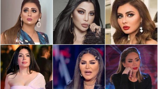 فنانات كشفن عن وجههن الثاني وشتمن جمهورهن