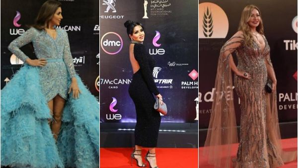 إطلالات النجمات في مهرجان القاهرة السينمائي