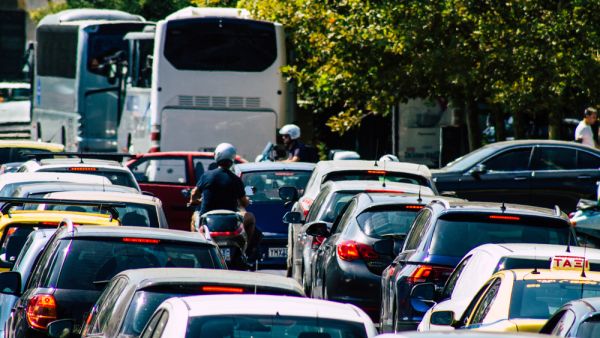Athens Greece September 7, 2019 View of traffic circulation cars in the streets of Athens in the morning; (Shutterstock/ File Photo)