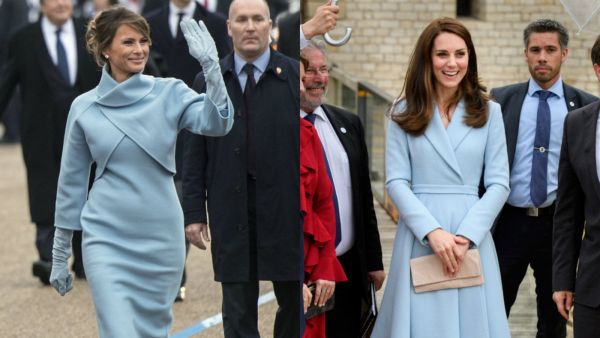 كيت ميدلتون وميلانيا ترامب