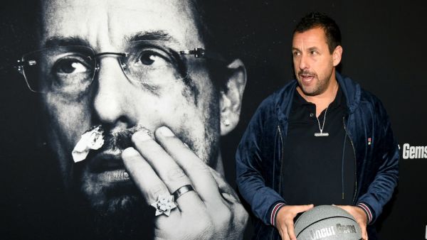 Adam Sandler arrives at the premiere of A24's "Uncut Gems" at The Dome at Arclight Hollywood on December 11, 2019 in Hollywood, California. Kevin Winter/Getty Images/AFP