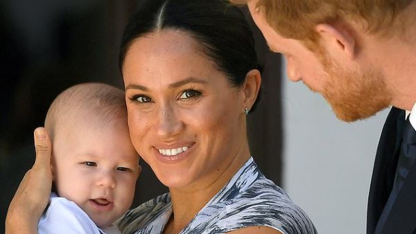 Prince Harry and Meghan Markle  (Twitter)