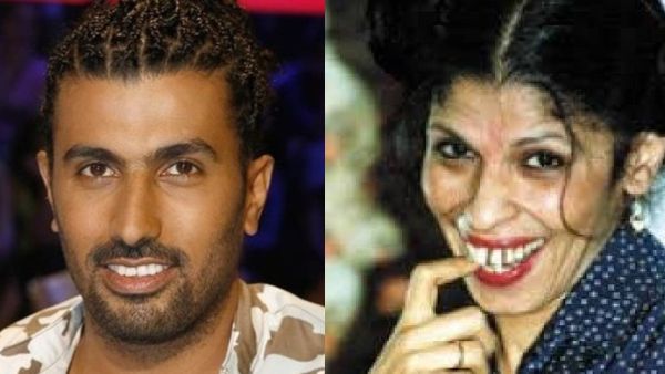 الممثلة عائشة الكيلاني والمخرج محمد سامي 
