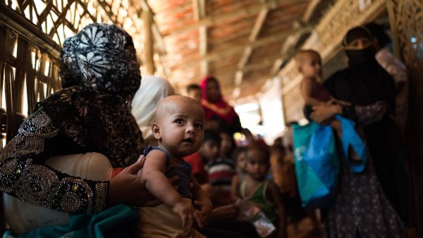 Rohingya refugees (Twitter)