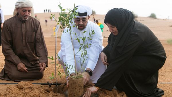 During the event Sharjah Commerce and Tourism Development Authority and the EPAA Organises an Environmental Initiative at El Mentether