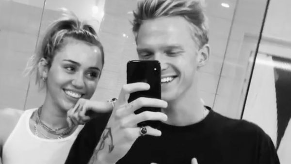 The couple have been dating for at least two months
