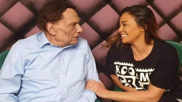 داليا البحيري في كواليس مسلسل "فلانتينو" مع الزعيم عادل إمام