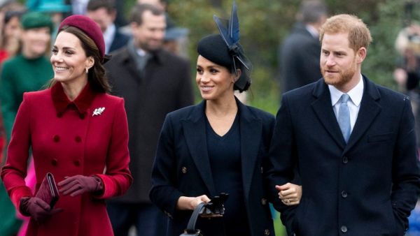 الامير هاري وميغان وكيت