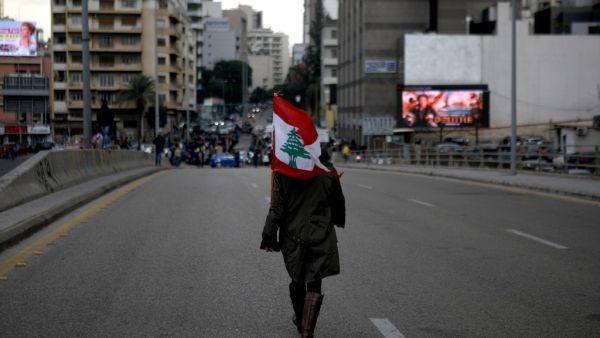 The protest movement rocking Lebanon since October 17, 2019 has resurged this week, over delays in forming a new cabinet to address the country's growing economic crisis. PATRICK BAZ / AFP