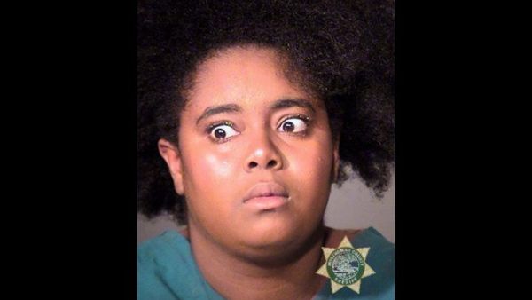 Jasmine Renee Campbell, 23, is accused of causing the victim irrevocable psychological damage. (Multnomah County Sheriff's Office)