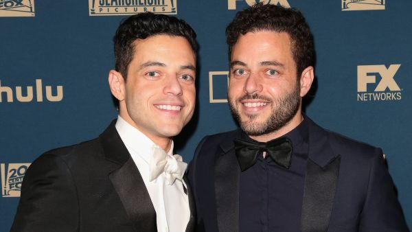 رامي مالك وشقيقه