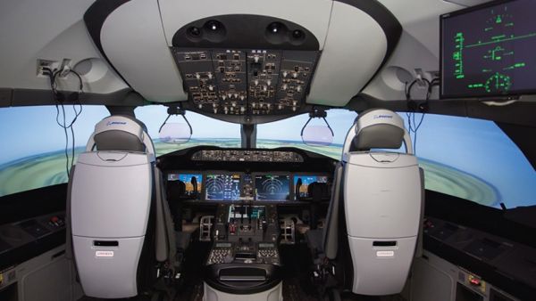Etihad Aviation Training has 11 full motion training simulators, including five for Boeing 777 and 787 training