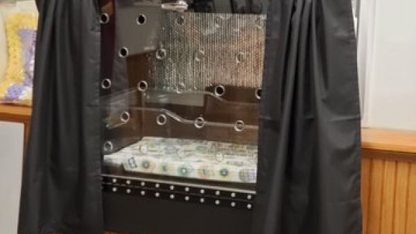 The box was installed at the Seymour Fire Station after the city of Columbus turned down the offer. (Twitter)