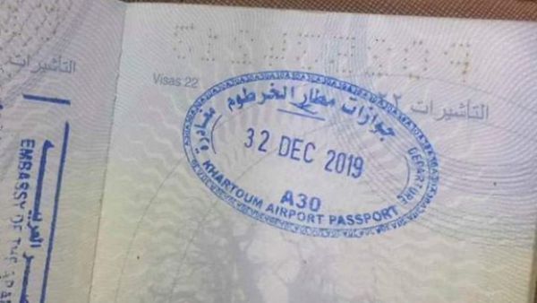 "2019 hasn't ended in Sudan" was written on the Twitter post. (Twitter)