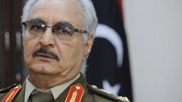 Forces loyal to Libya’s Khalifa Haftar  (Twitter)