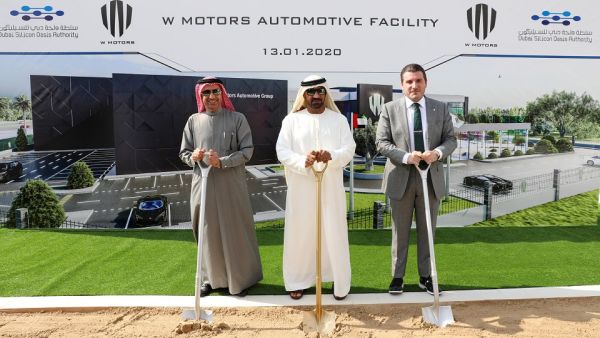 His Highness Sheikh Ahmed Bin Saeed Al Maktoum Lays Foundation Stone for W Motors Production Facility at Dubai Silicon Oasis