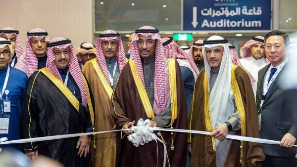 During the event Saudi Plastics and Petrochem Exhibition & Saudi Print and Pack Exhibition 2020 kick off