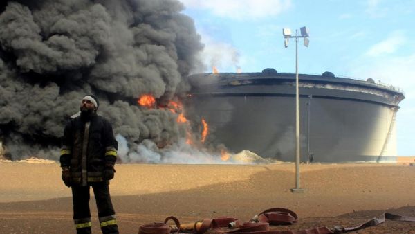 The disruption to oil exports is expected to more than halve the country's daily crude production, to 500,000 barrels from 1.3 million barrels. (AFP/ File Photo)