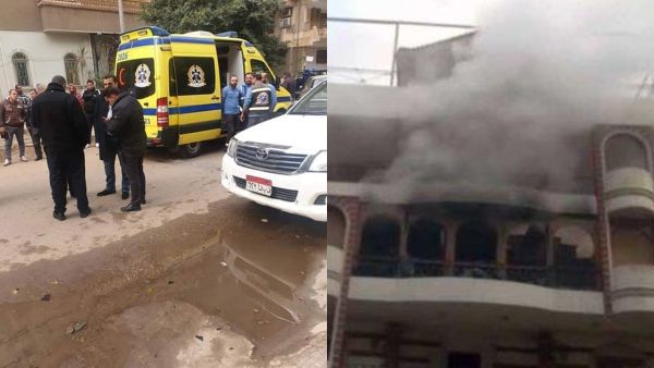 وفاة والد الفنان إيهاب توفيق في حريق في منزله