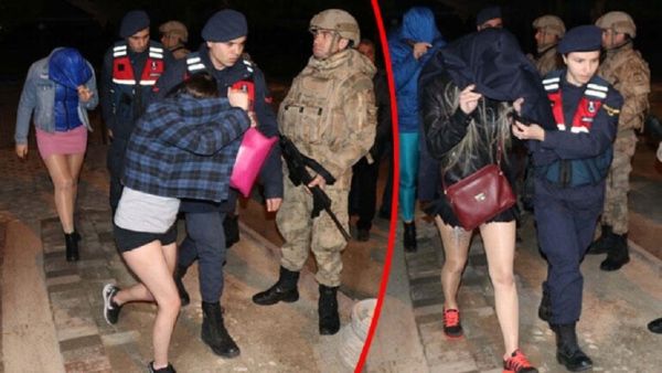 قوات الأمن التركية اعتقلت 50 بائعة هوى أجنبية و21 قوادا تركيا