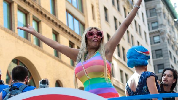 Wendy Williams celebrating World pride parade held in Manhattan, and also 50th anniversary of the Stonewall Riots. (Shutterstock/ File Photo)