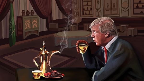 There's a Wild Theory That Trump Asked MBS to Personally Hack Bezos' Phone. Could it Be True? 