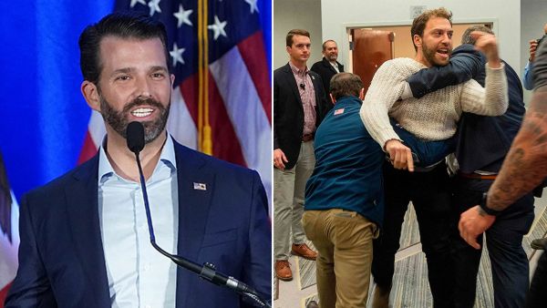 فيما كان الرجل الغاضب يتقدم استنفر عناصر الحرص الخاص وحاصروه وسيطرو