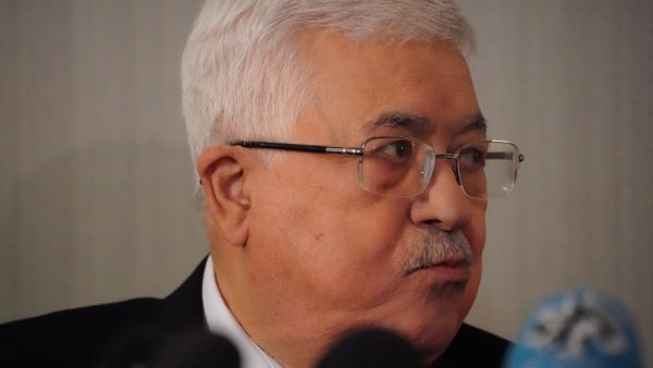Palestinian president Mahmud Abbas looks on during a briefing on President Donald Trump's Mideast plan on February 11, 2020 in New York. Palestinian president Mahmud Abbas told the UN Security Council that the world should reject President Donald Trump's Middle East plan, which he said would limit Palestinian sovereignty in a "Swiss cheese" deal. "We reject the Israeli-American plan," which "throws into question the legitimate rights of the Palestinians," Abbas said, brandishing a large map of Palestine as 