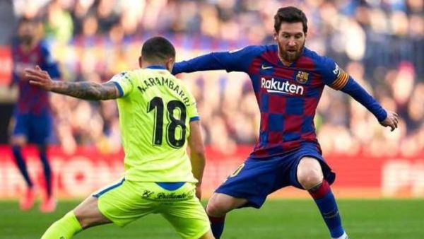 برشلونة يتفوق على خيتافي